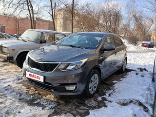 2015 Kia Rio III Рестайлинг, серый, 937000 рублей, вид 1