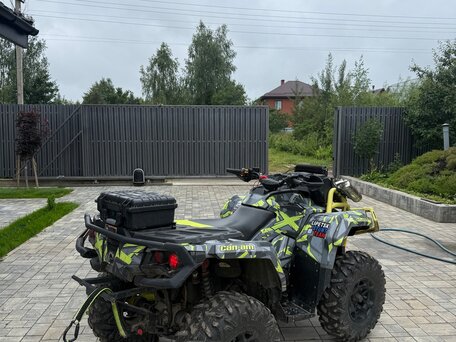 2019 BRP Can-Am Outlander X MR 650, зелёный, 1300000 рублей, вид 2