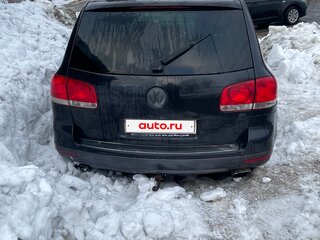 2003 Volkswagen Touareg I, чёрный, 300000 рублей, вид 4