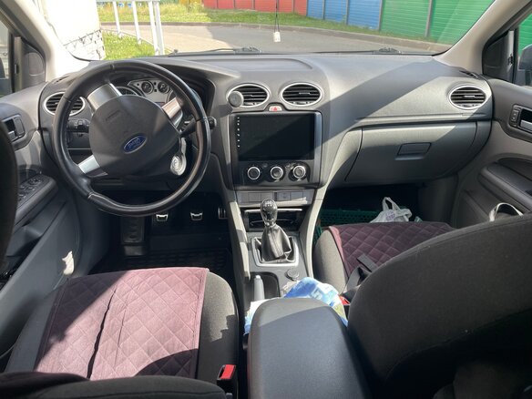 2008 Ford Focus II Рестайлинг, серый, 970000 рублей - вид 7