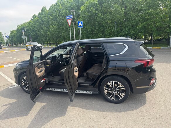 2018 Hyundai Santa Fe IV, чёрный, 2800000 рублей - вид 7
