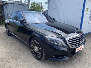 2015 Mercedes-Benz S-Класс 500 VI (W222, C217), чёрный, 5350000 рублей, вид 2