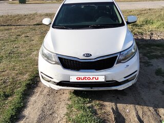 2015 Kia Rio III, белый, 490000 рублей, вид 1