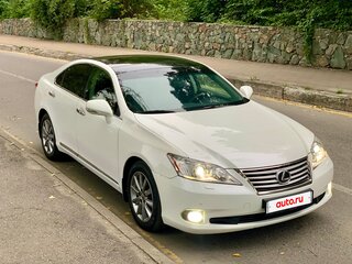 2010 Lexus ES 350 V Рестайлинг, белый, 1290000 рублей, вид 3
