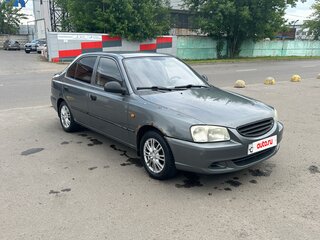 2004 Hyundai Accent ТагАЗ II, серый, 450000 рублей, вид 2