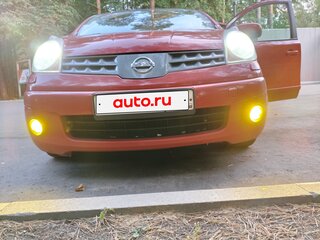 2008 Nissan Note I, красный, 730000 рублей, вид 3