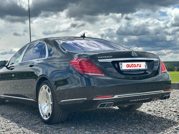 2015 Mercedes-Benz Maybach S-Класс 500 I (X222), чёрный, 4600000 рублей - вид 7