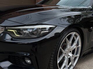2018 BMW 4 серии 420i xDrive F32/F33/F36 Рестайлинг, чёрный, 3400000 рублей, вид 2