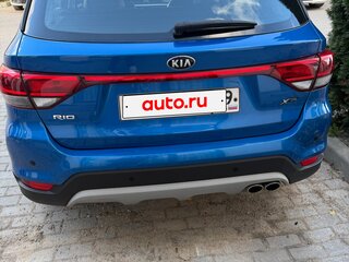 2018 Kia Rio X-Line IV, синий, 1030000 рублей, вид 5