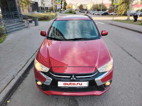 2019 Mitsubishi ASX I Рестайлинг 2, красный, 1485000 рублей, вид 3