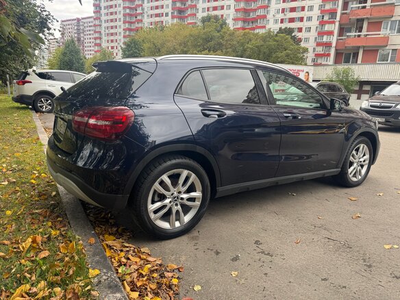 2017 Mercedes-Benz GLA 200 I (X156) Рестайлинг, синий - вид 4