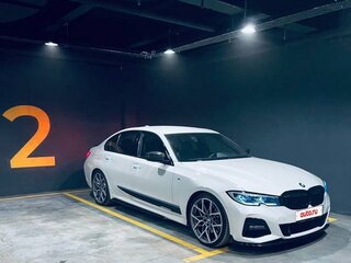 2019 BMW 3 серии 330i VII (G2x), белый, 4150000 рублей, вид 2