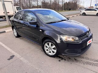 2013 Volkswagen Polo V, чёрный, 730000 рублей, вид 4
