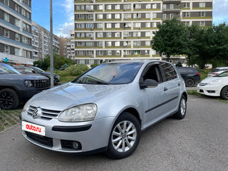 2008 Volkswagen Golf V, серебристый, 350000 рублей, вид 1