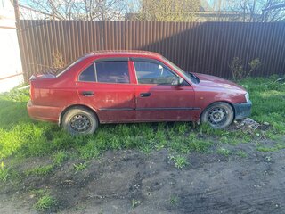 2003 Hyundai Accent II, красный, 200000 рублей, вид 3