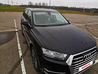 2016 Audi Q7 II (4M), чёрный, 2845000 рублей, вид 1