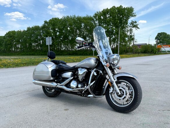 2010 Yamaha XVS1300, серебристый, 750000 рублей - вид 6