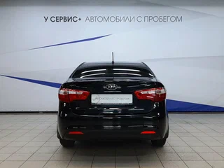 2015 Kia Rio 6-speed III, чёрный, 799000 рублей, вид 4