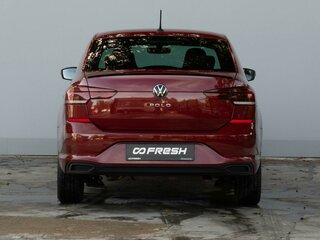 2021 Volkswagen Polo VI, красный, 1825000 рублей, вид 4