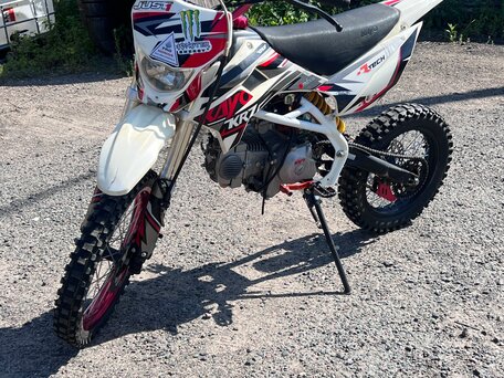 2018 Kayo Basic TT140, белый, 60000 рублей, вид 2