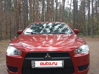 2009 Mitsubishi Lancer X, красный, 650000 рублей, вид 5