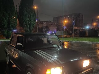 2003 Lada (ВАЗ) 2107, синий, 65000 рублей, вид 1