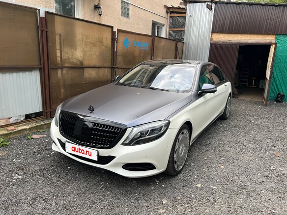 2016 Mercedes-Benz Maybach S-Класс 500 I (X222), серый, 3499000 рублей - вид 2