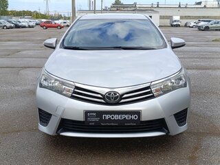 2014 Toyota Corolla XI (E160, E170, E180), серебристый, 1169000 рублей, вид 2