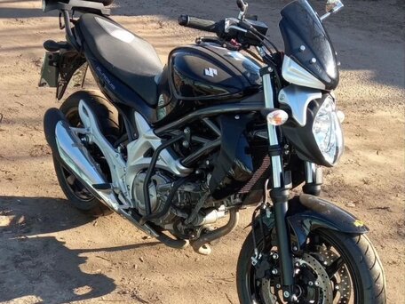 2009 Suzuki SFV 650 Gladius, чёрный, 510000 рублей, вид 1