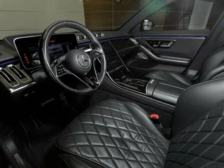 2021 Mercedes-Benz S-Класс 500 Long 4MATIC VII (W223), чёрный, 10000000 рублей, вид 2