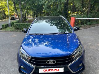 2021 Lada (ВАЗ) Vesta SW I, синий, 1490000 рублей, вид 2
