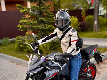 2021 Yamaha MT-03, серый, 630000 рублей, вид 3