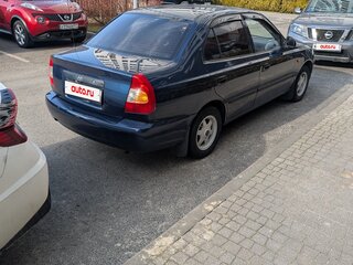 2008 Hyundai Accent ТагАЗ II, синий, 515000 рублей, вид 5