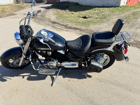 2005 Yamaha XVS1100, чёрный, 595000 рублей - вид 1