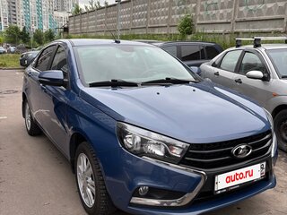 2018 Lada (ВАЗ) Vesta I, синий, 1100000 рублей, вид 5