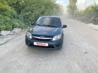 2014 Lada (ВАЗ) Granta I, серый, 280000 рублей, вид 3