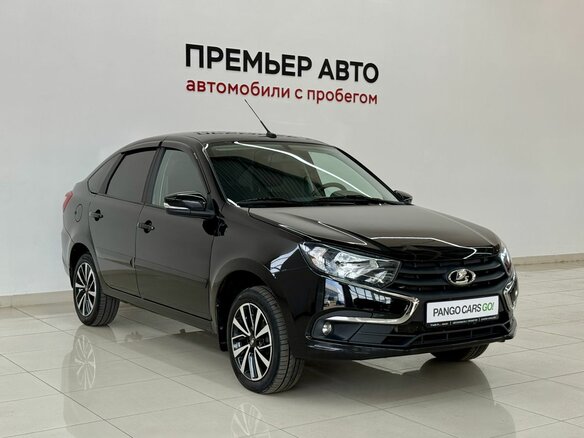2025 Lada (ВАЗ) Granta I Рестайлинг, чёрный, 980000 рублей - вид 2