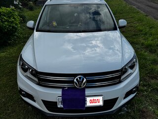 2014 Volkswagen Tiguan I Рестайлинг, белый, 1900000 рублей, вид 2