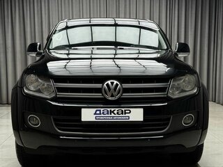 2013 Volkswagen Amarok Double Cab full-time I, чёрный, 1599000 рублей, вид 2
