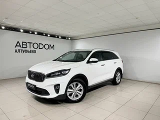 2018 Kia Sorento III Prime Рестайлинг, белый, 1790000 рублей, вид 1
