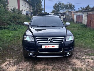 2006 Volkswagen Touareg I, чёрный, 980000 рублей, вид 3