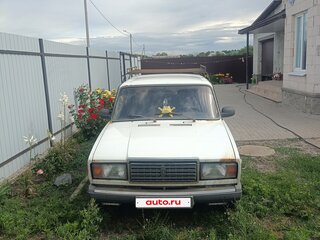 2008 Lada (ВАЗ) 2107, белый, 80000 рублей, вид 2
