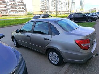2019 Lada (ВАЗ) Granta I Рестайлинг, серебристый, 620000 рублей, вид 4