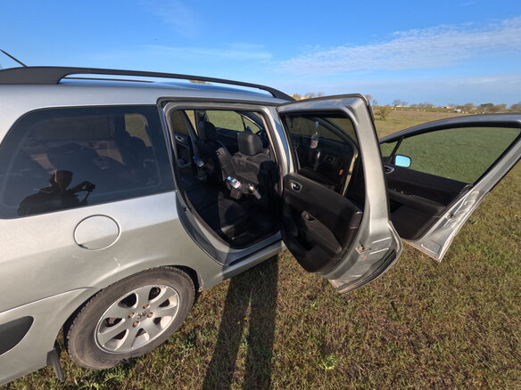 2003 Peugeot 307 I, серебристый, 600000 рублей - вид 12