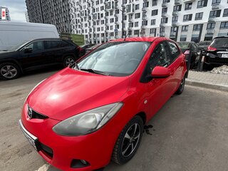 2008 Mazda 2 II (DE), красный, 410000 рублей, вид 1