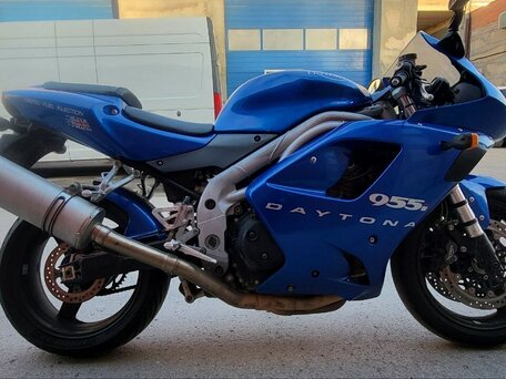 2003 Triumph Daytona 955i, синий, 390000 рублей, вид 1