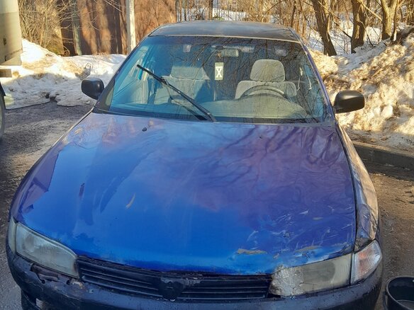 1997 Mitsubishi Lancer VII, синий, 58000 рублей