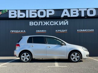 2011 Volkswagen Golf VI, серебристый, 860000 рублей, вид 4