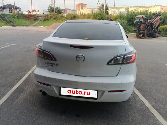 2010 Mazda 3 II (BL), белый, 580000 рублей - вид 3