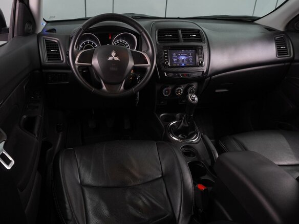 2014 Mitsubishi ASX I Рестайлинг, серебристый, 1269000 рублей - вид 5